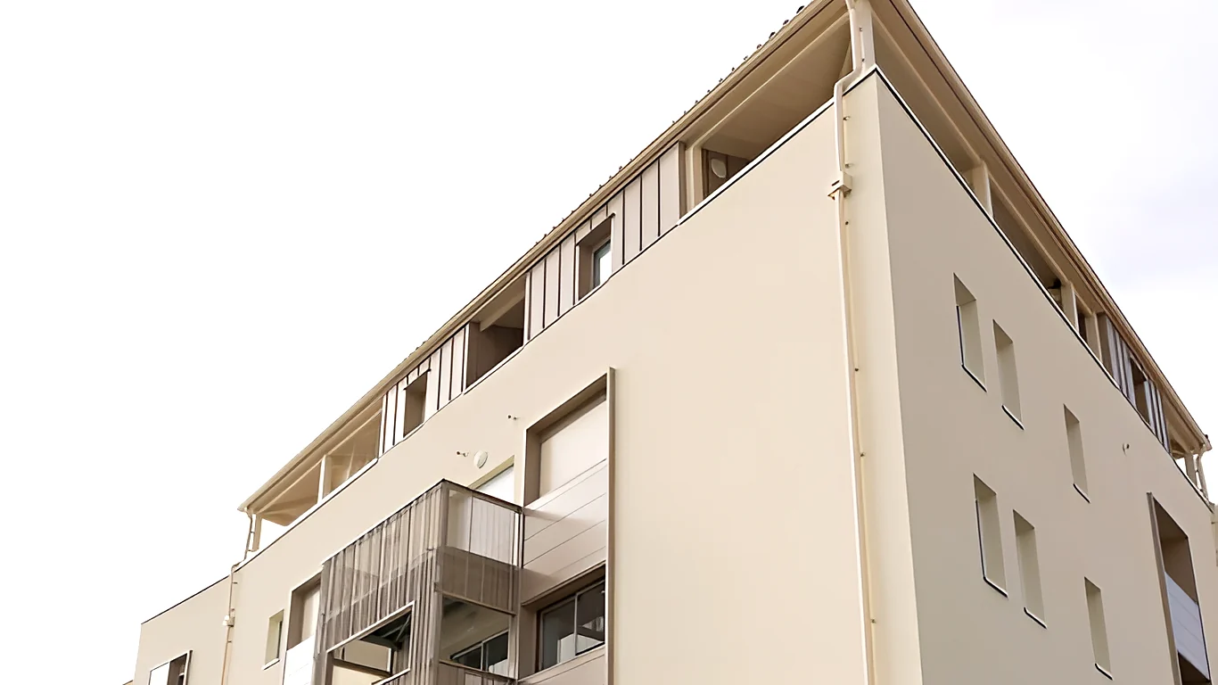 Façade de Villa Labesque, résidence réhabilitée à Agen